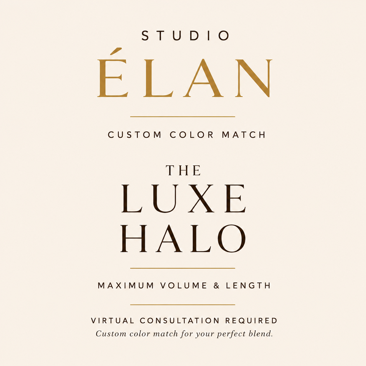 The Luxe Halo