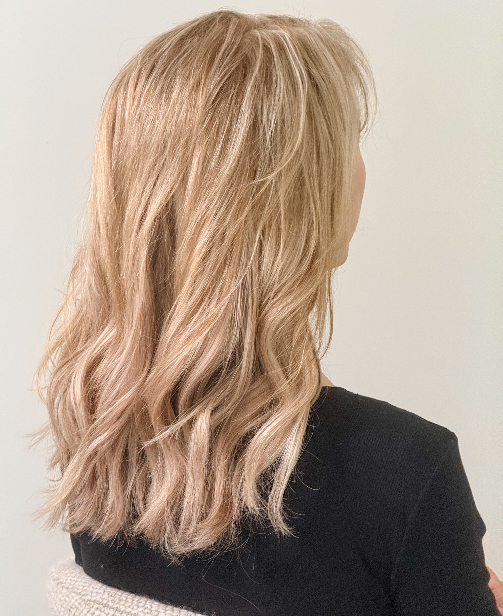 Studio Élan Halo Hair Extension After Photo